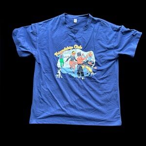 ✨Blue vintage 90s Friendship Club t-shirt✨